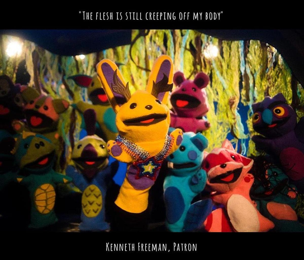 Let HomeGrown Theater’s “Horrific Puppet Affair V” creep you out on Halloween, Monday, Oct. 31.