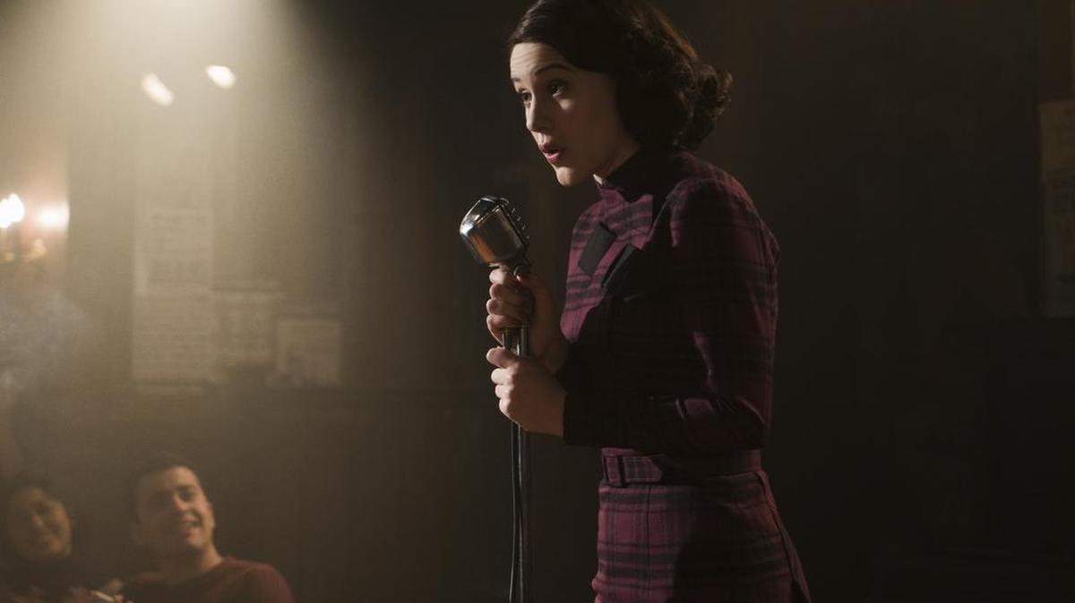 Rachel Brosnahan is Midge Maisel in “The Marvelous Mrs. Maisel.” She was nominated for a Golden Globe award for best actress.