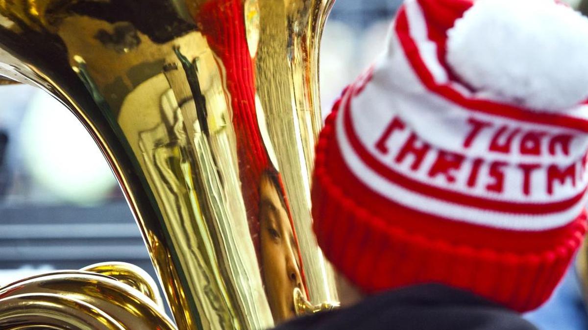 It wouldn’t be Christmas without tubas. Details on the free Saturday, Dec. 2, event below.
