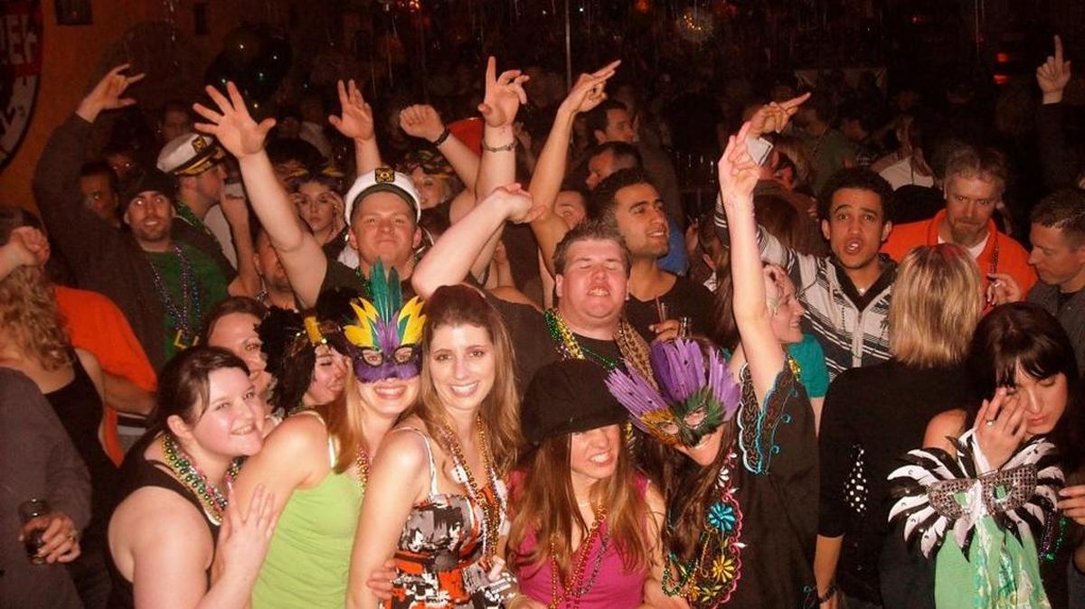 The crowd at Humpin’ Hannah’s in Downtown Boise can get pretty crazy for the annual Mardi Gras celebration “Ta Ta Tuesday.”