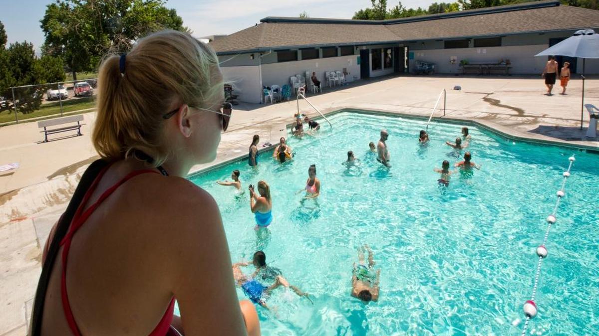 A new state law eliminates state inspections of public pools, such as the Borah Pool in Boise, seen here in a file photo from 2017.