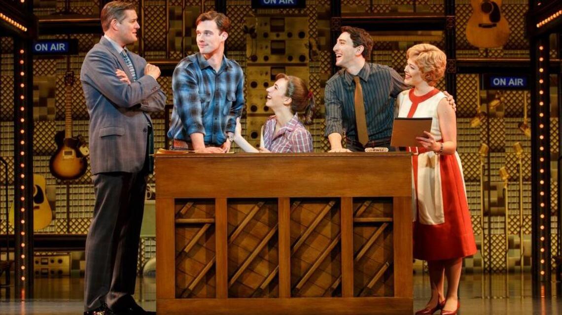 Playing Carole King: Julia Knitel takes on the role of the music legend in ‘Beautiful’