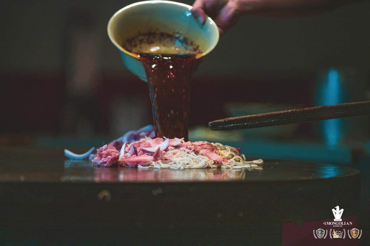 Sauces are a big focus of the cuisine at #1 Mongolian BBQ.