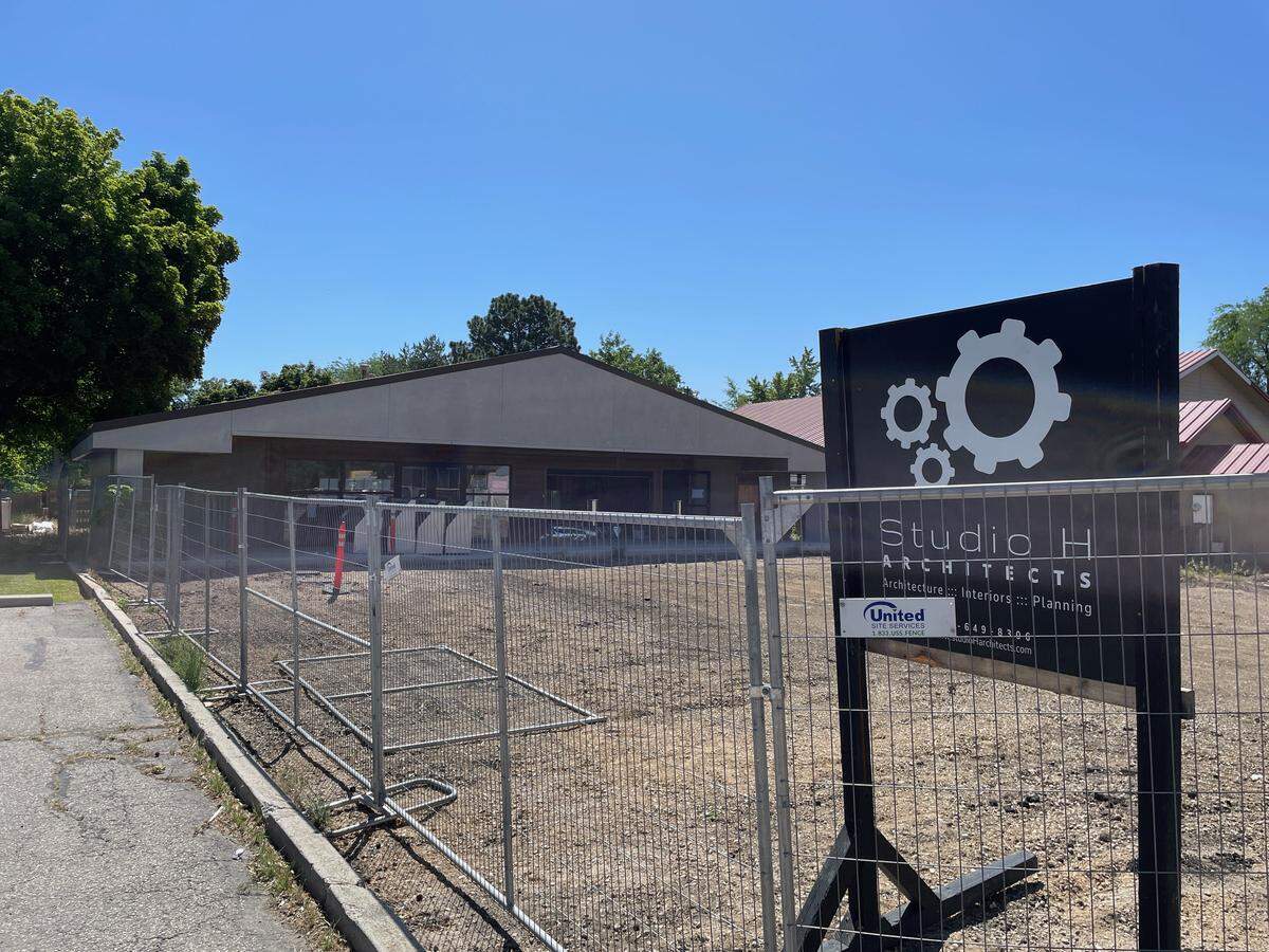 Lost River Tavern is slated to open in this building undergoing renovation.