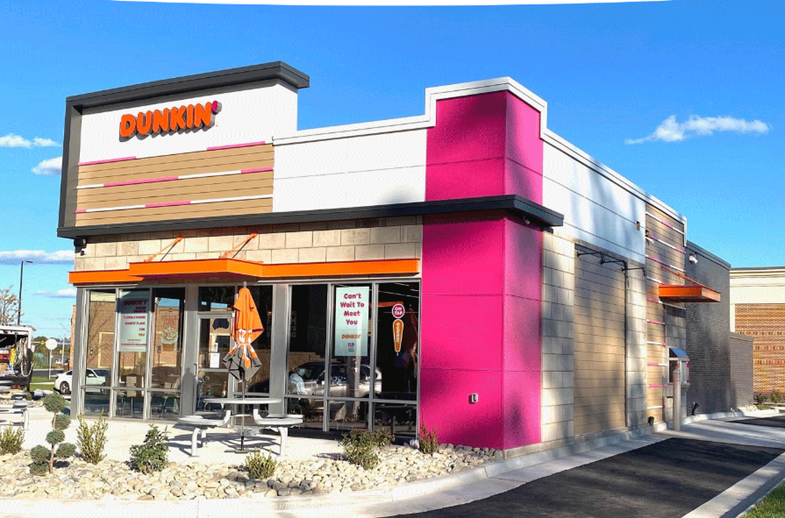 The familiar pink and orange color scheme of Dunkin’ is on its way to the Boise area.