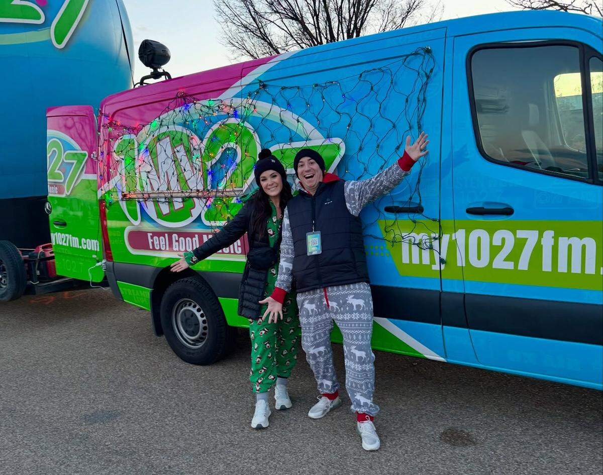 Holiday season brought plenty of ratings cheer to My 102.7 radio personalities “Joey & Lauren.”