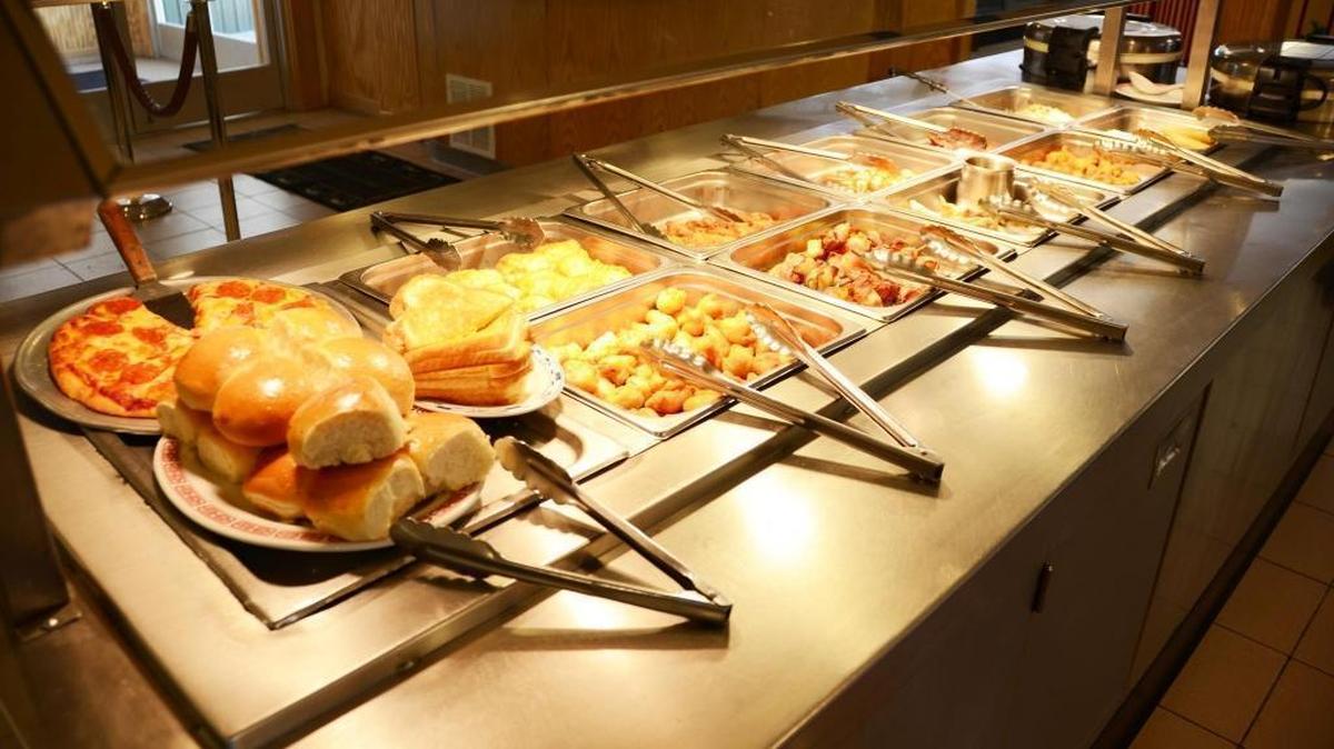 Golden Dragon in Caldwell focused on Chinese cuisine but offered a variety of other options. Like that pizza on the left.