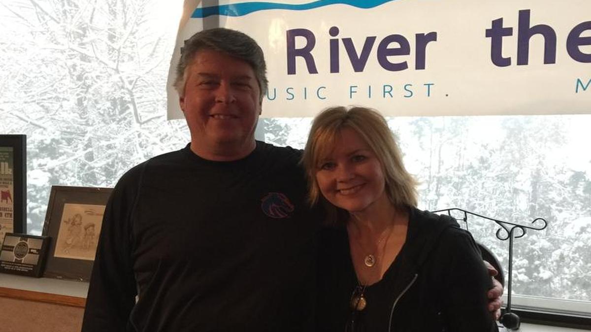 Ken Bass, left, and Deb Courson debut a new morning show on Monday, Jan. 30.