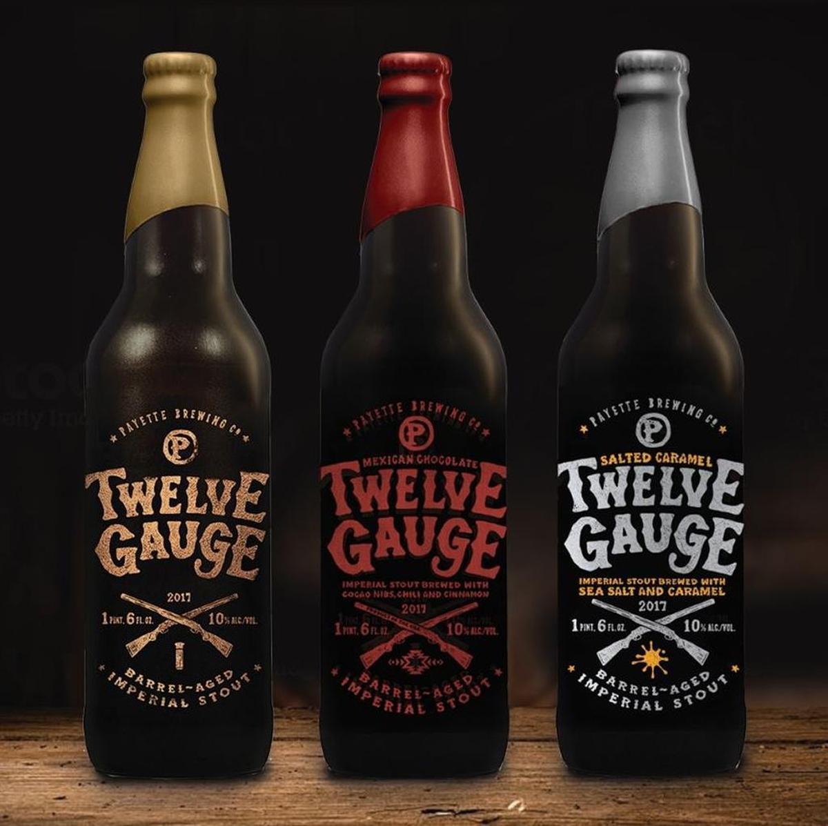 Got your skis waxed? Payette is getting bottles waxed for Black Friday, which serves as the release for barrel aged Twelve Gauge and its variants.