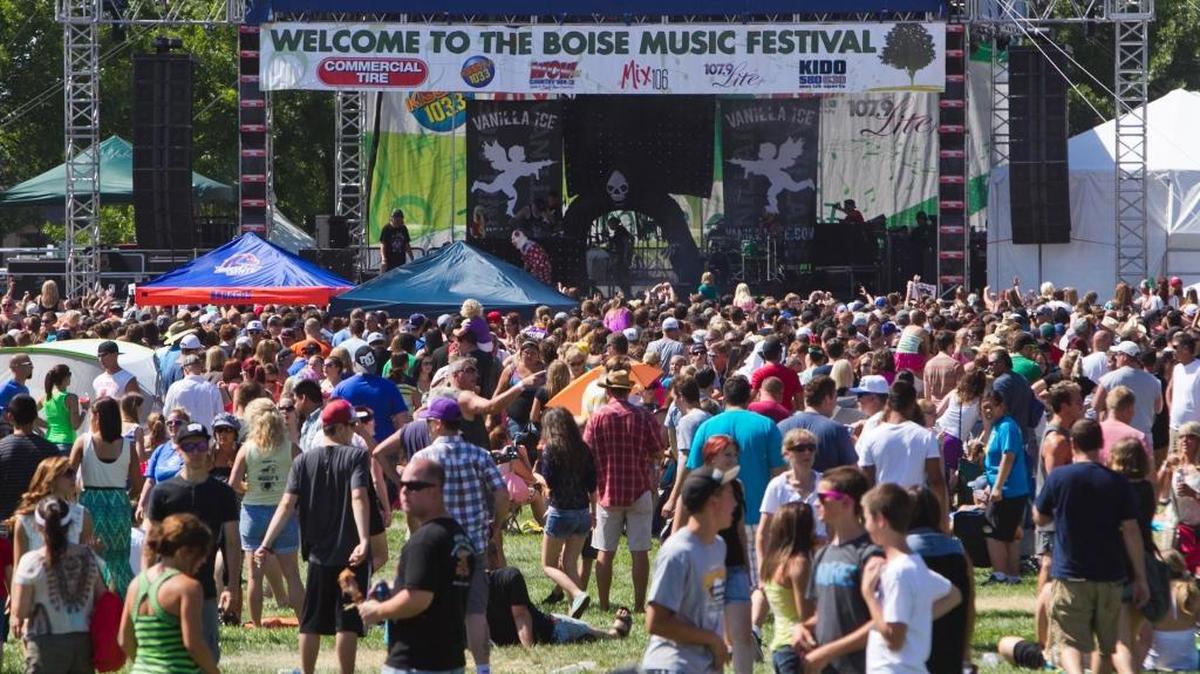 The Boise Music Festival attracts thousands of fans to Expo Idaho in Garden City each year. Vanilla Ice and Carly Rae Jepsen were among the headliners on the main stage in 2013.
