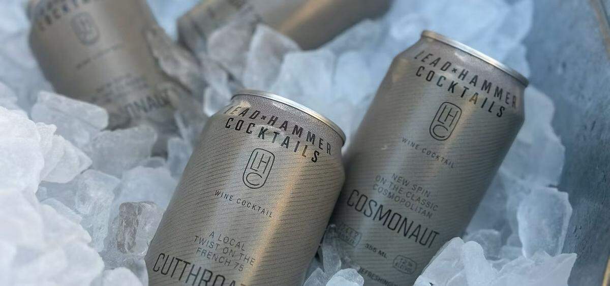 Lead Hammer will make its debut with two “wine cocktail” flavors: Cosmonaut and Cutthroat 75.