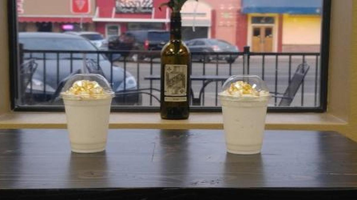 Blended caramel cashew cream black teas at Potter’s Tea House in Meridian.