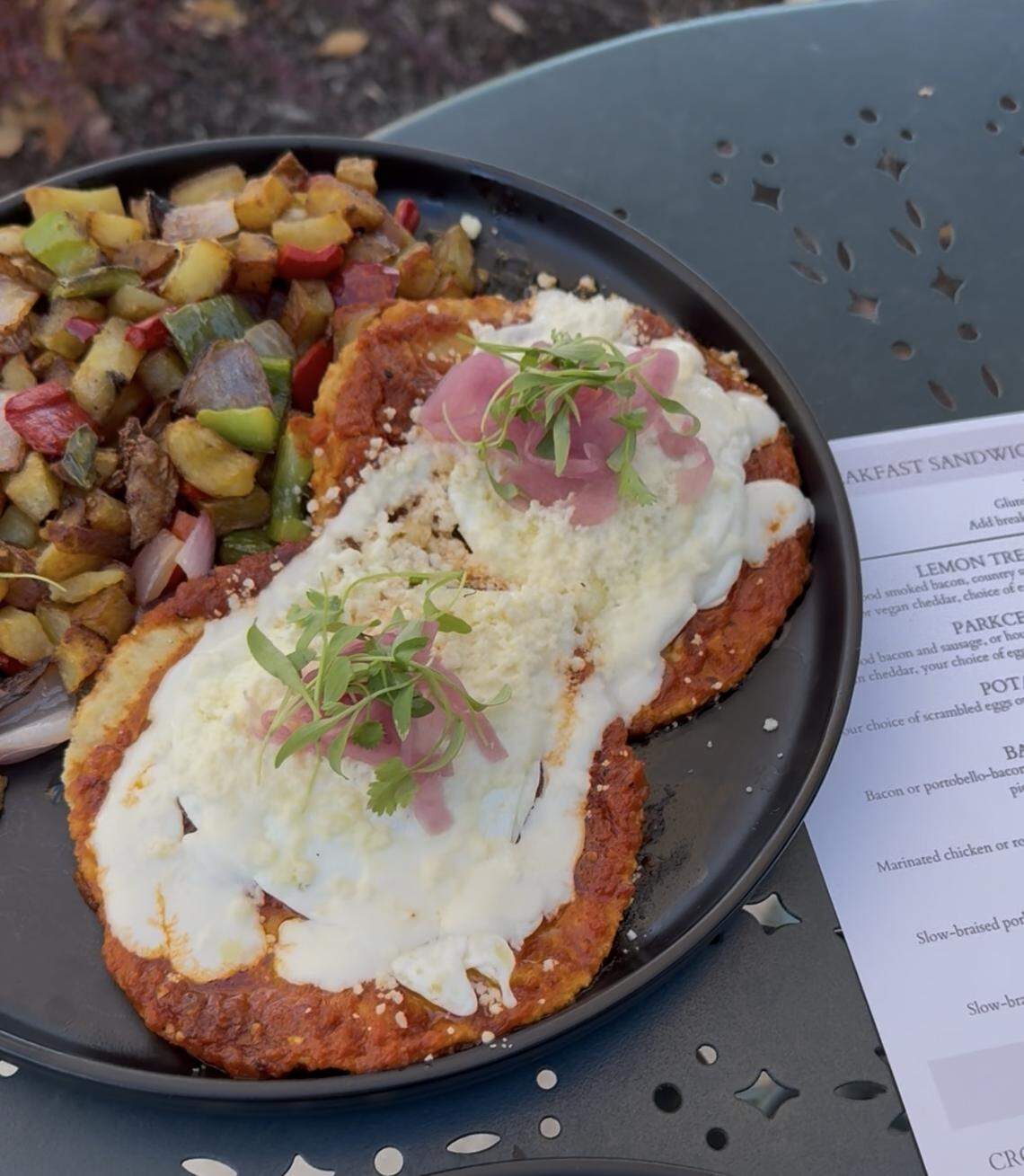 Mouthwatering huevos rancheros should appeal to the brunch crowd.