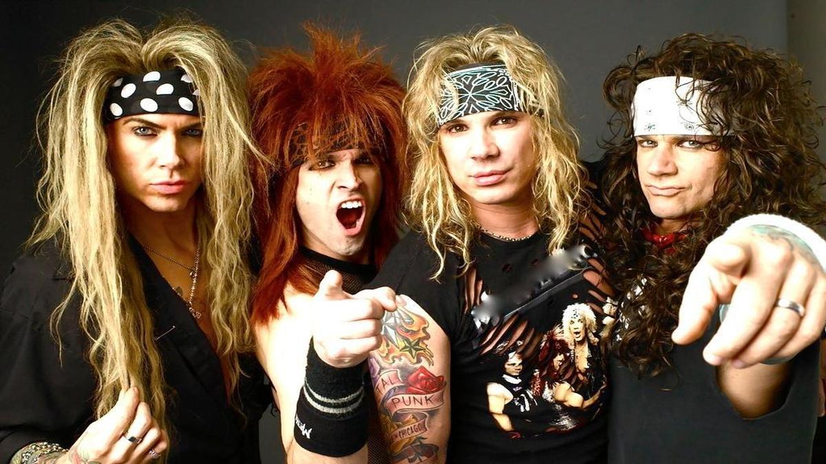 Glam-metal group Steel Panther has released three studio albums: “Feel the Steel” (2009), “Balls Out” (2011) and “All You Can Eat” (2014).