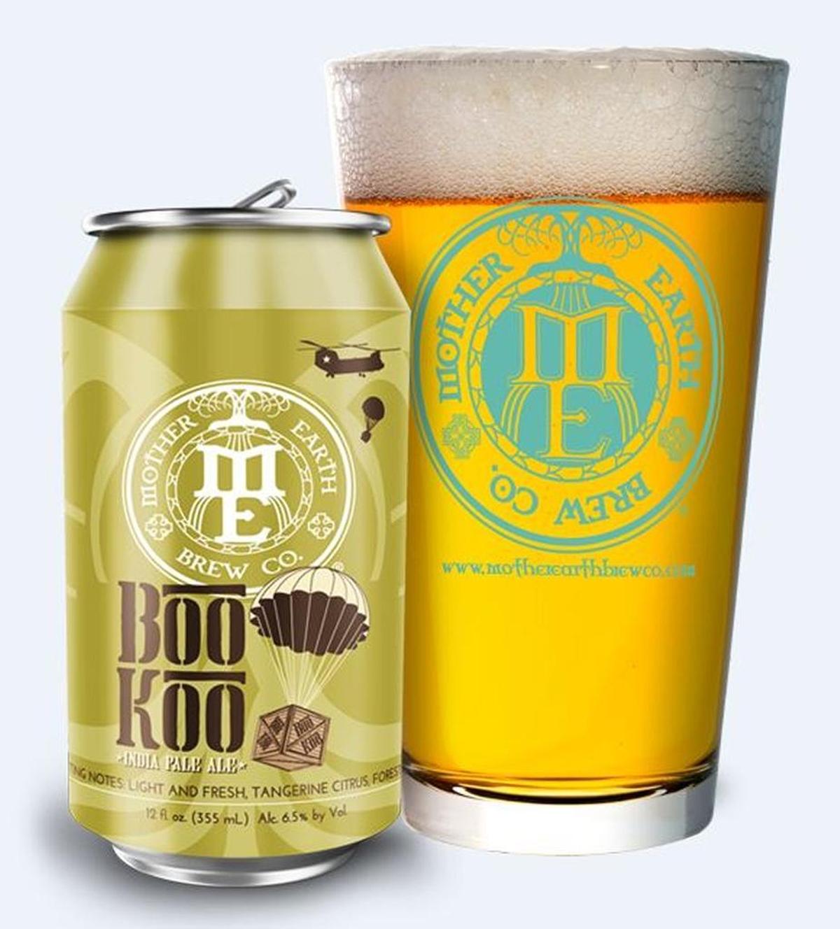 Boo Koo is a West Coast-style IPA from Mother Earth Brew Co. Watch for it this summer at Alive After Five and Outlaw Field concerts.