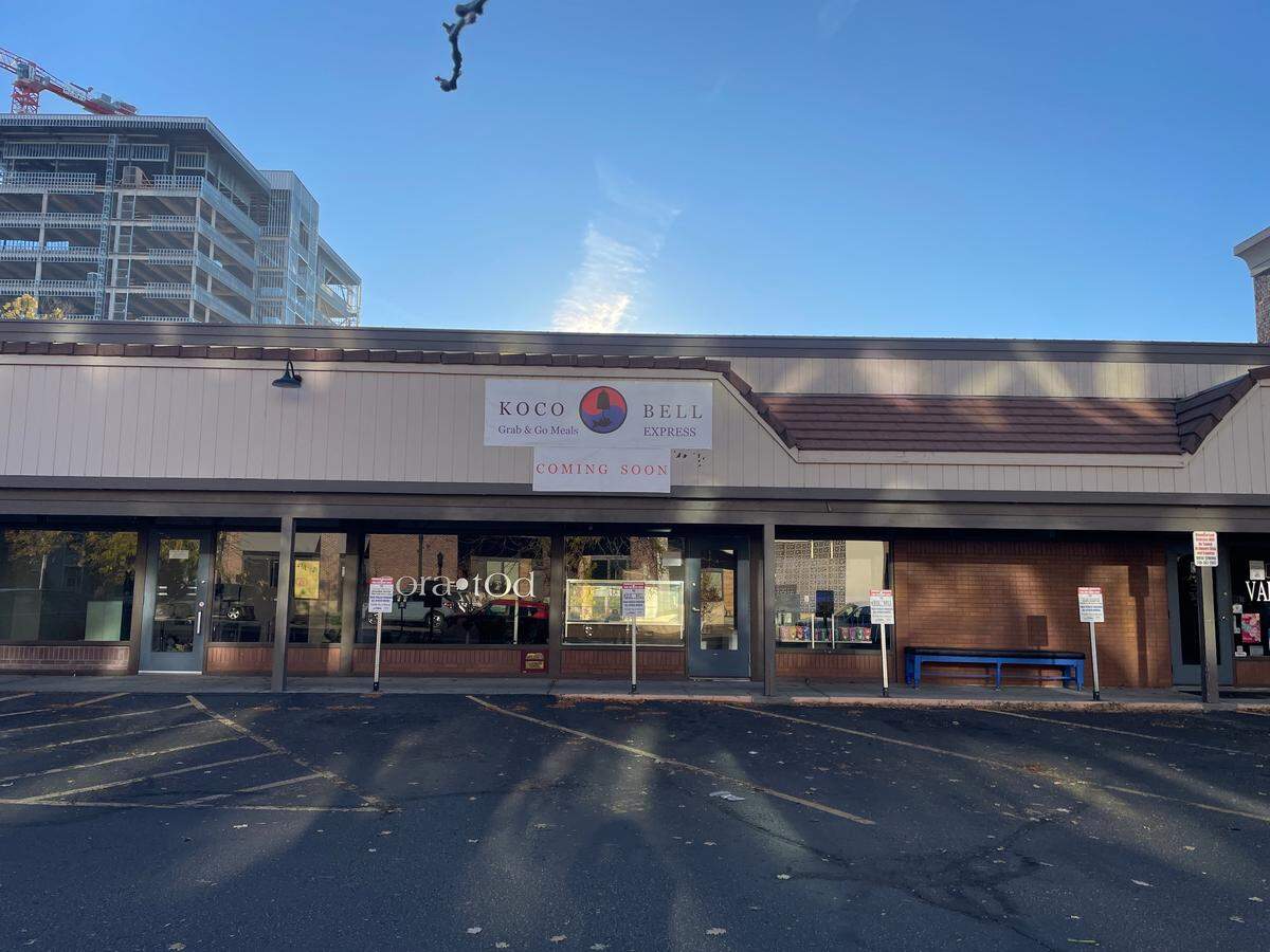 Koco Bell Express pictured shortly before it opened in November.