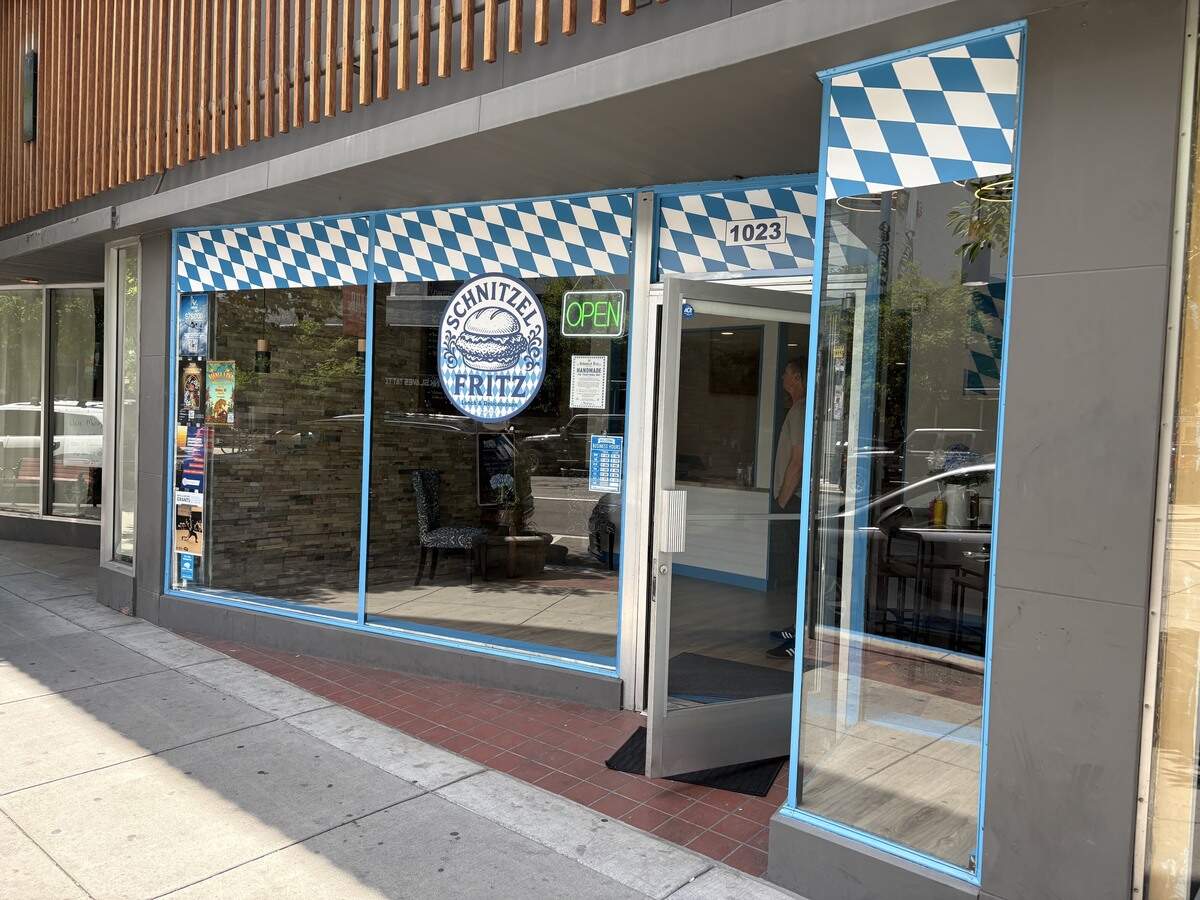 Schnitzel Fritz is now open at the corner of 10th and Main streets in downtown Boise.
