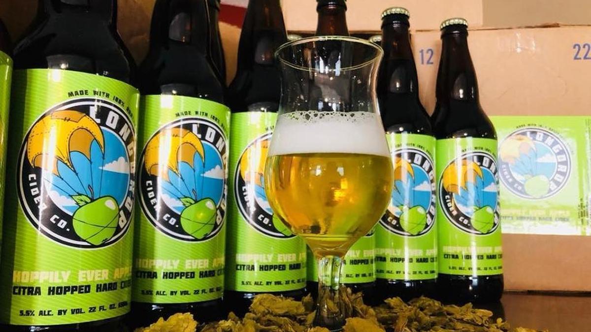 Longdrop Cider Co. of Boise sells its product in bottles, cans, kegs — even a trial run of 3-liter boxes.