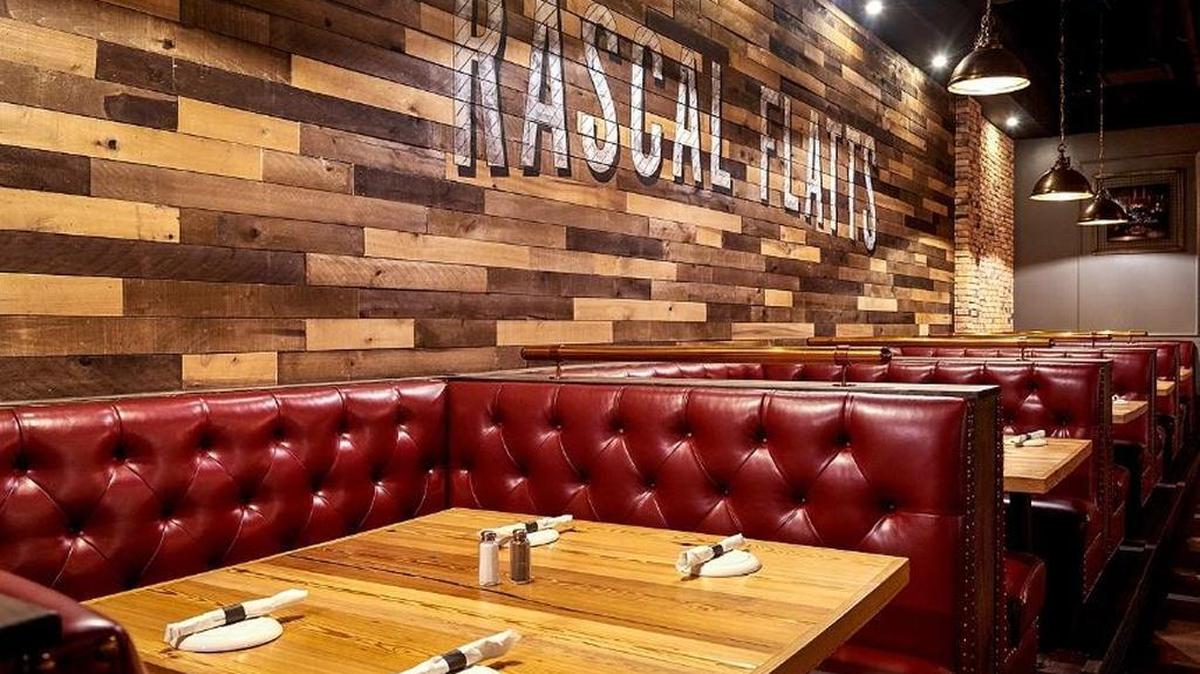 A Rascal Flatts restaurant in Stamford, Connecticut, opened last year.