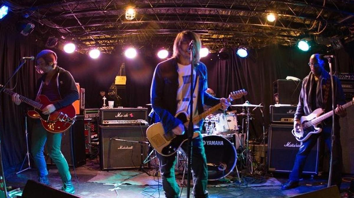 Dave Pirner, front, and the rest of Soul Asylum are headed to Garden City for a show that also will include The Fixx.