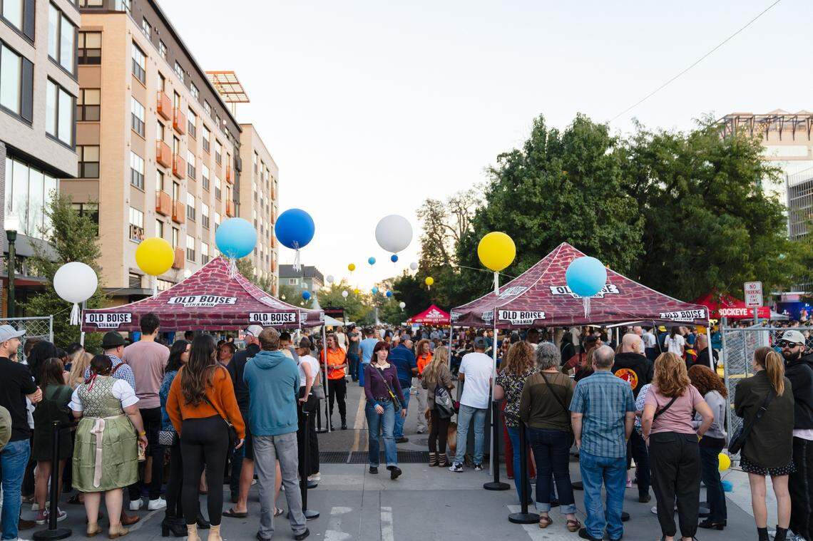 Oktoberfest parties in the Boise area kick off with the one in downtown Boise.
