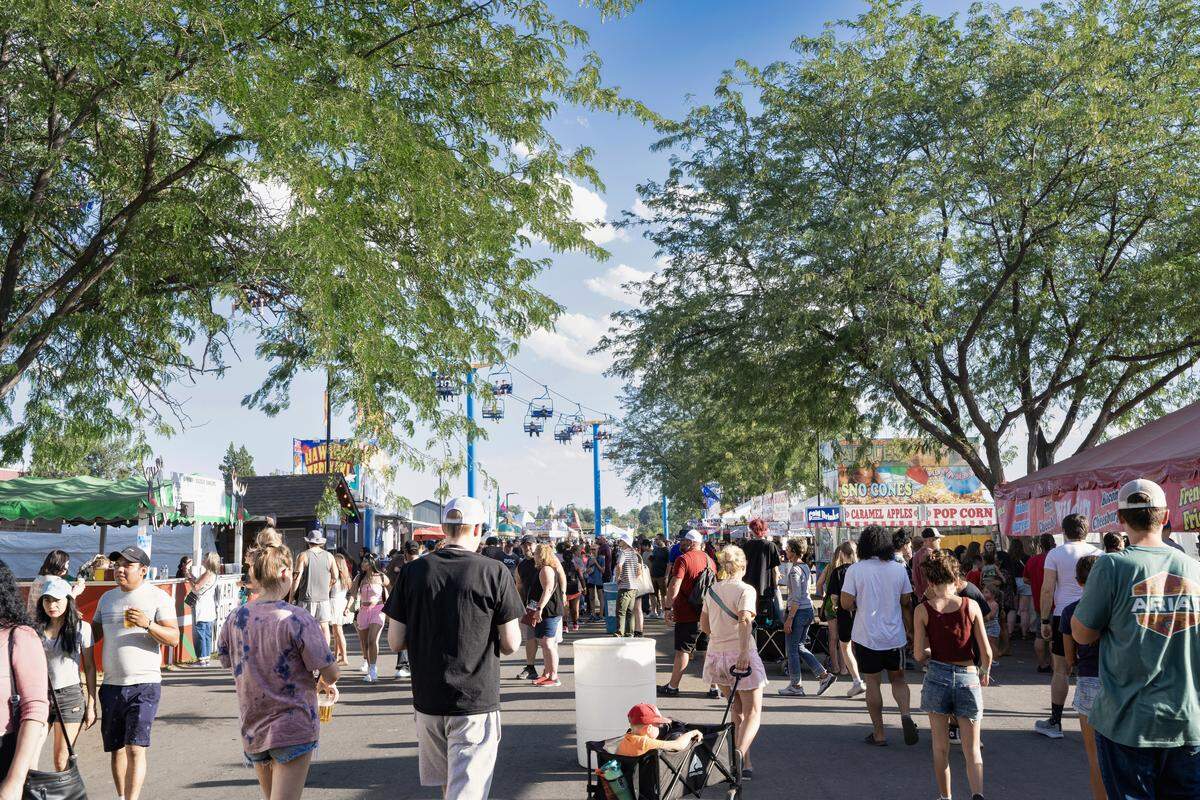 The Western Idaho Fair takes over Expo Idaho for 10 days every summer.