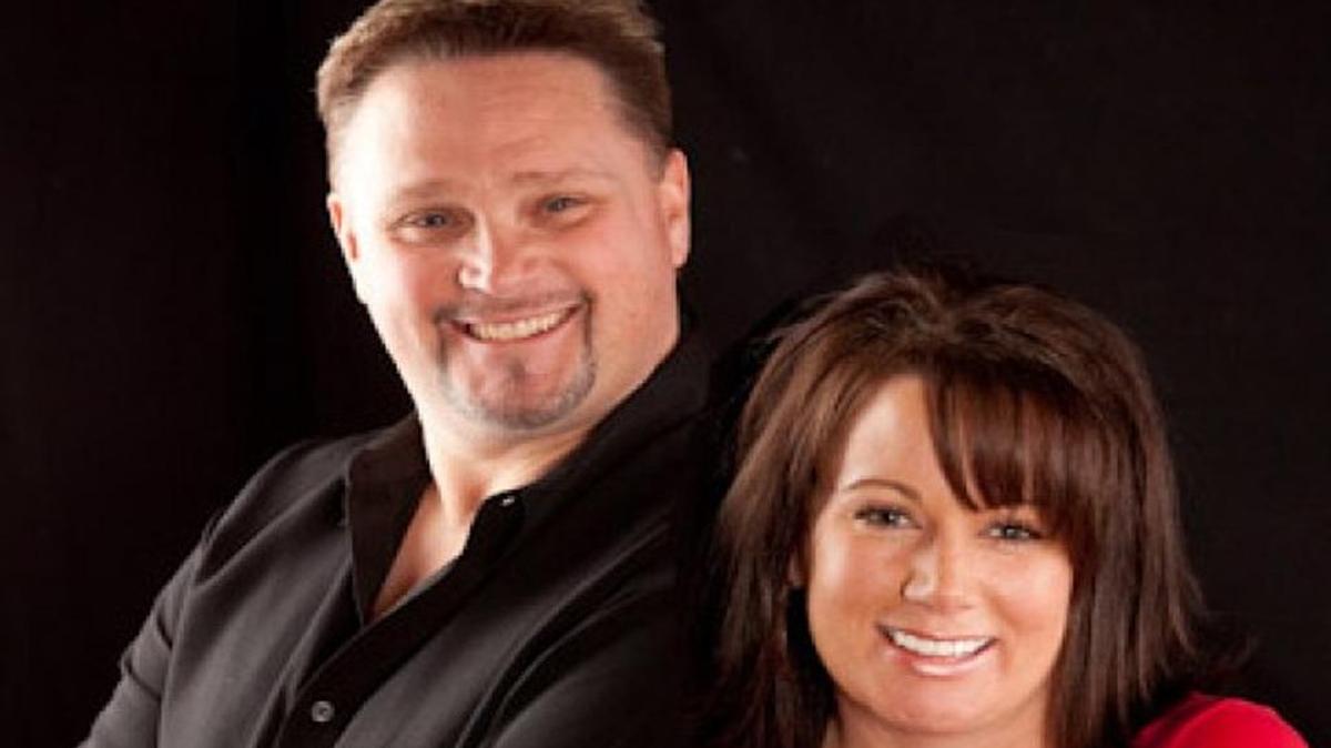 Mike Kasper, left, and Kate McGwire