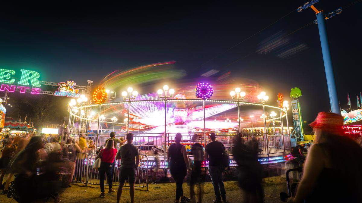 The carnival put on by Butler Amusements is a big attraction every year.