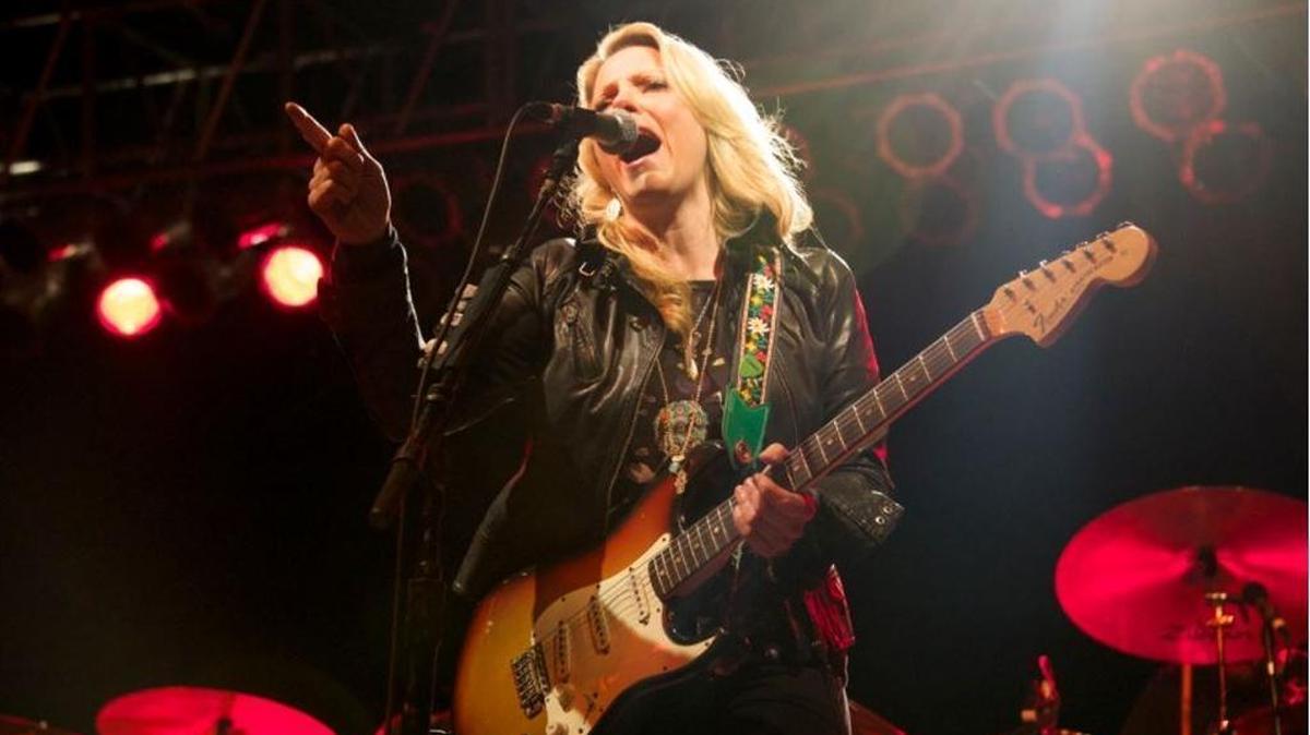 Soulful singer Susan Tedeschi, pictured, and her slide-guitar god of a husband, Derek Trucks, will headline at the Morrison Center in June.