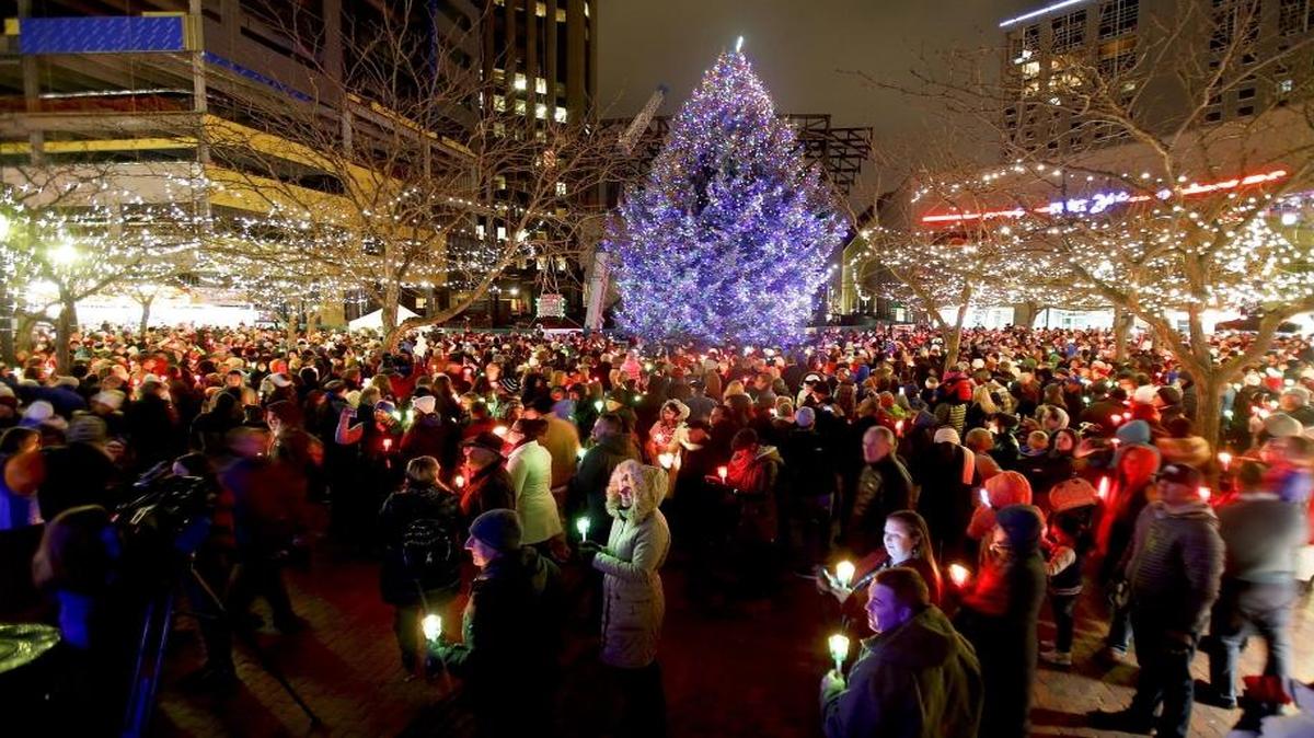 Grab some cider or hot chocolate. Join your neighbors. It’s time to light the Giving Tree in Downtown Boise.