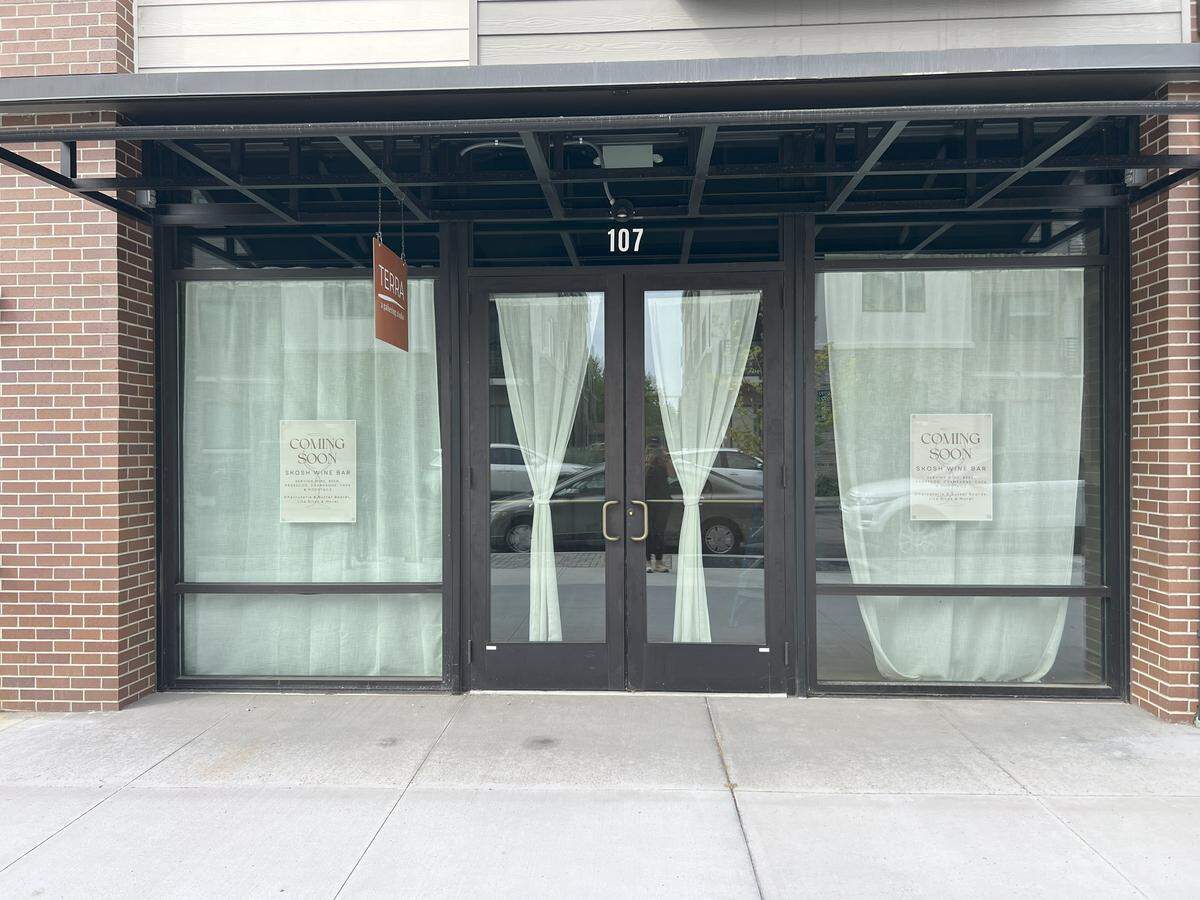 If all goes according to plan, Skosh Wine Bar could open in the first half of November.