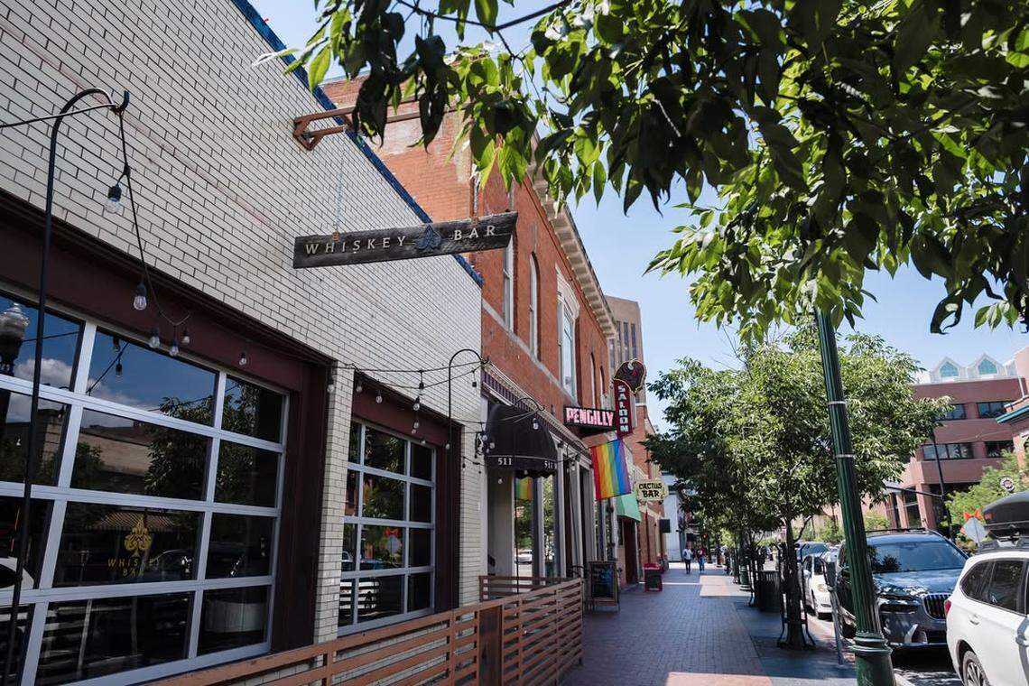 Whiskey Bar is located in the bar district of downtown Boise in the 6th and Main streets area.