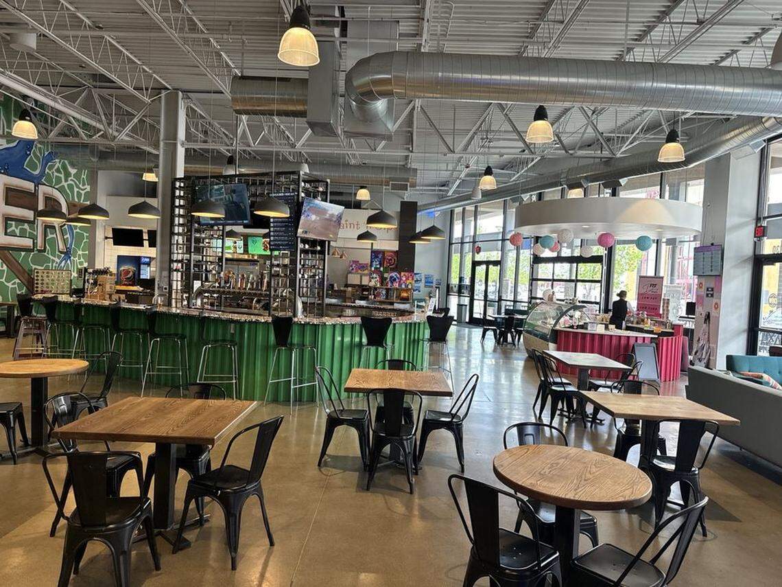 Chow Public Market and Eatery started with  nine tenants. But over time, that number dropped.