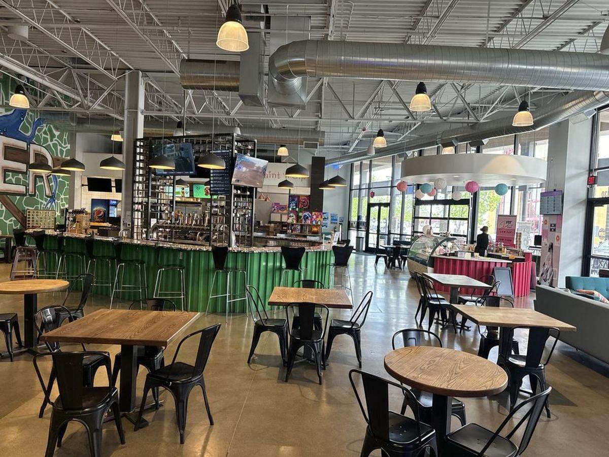 Chow Public Market and Eatery started with  nine tenants. But over time, that number dropped.