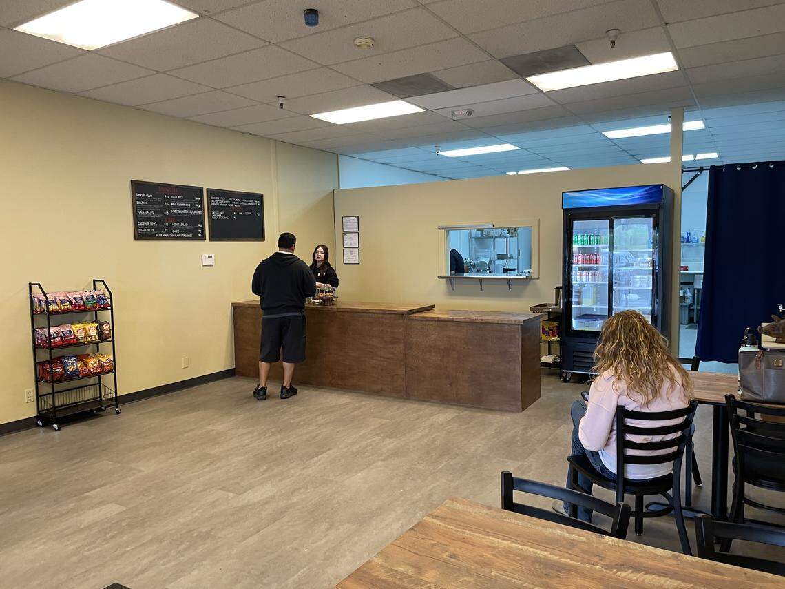 Small and clean, Cadence Kitchen is a new no-frills sandwich shop in Garden City.