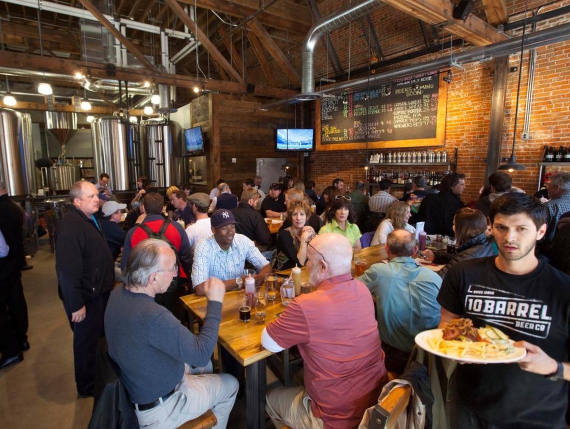 Located at 826 W. Bannock St. in Boise, 10 Barrel Brewing Co. has been a popular spot for over a decade.