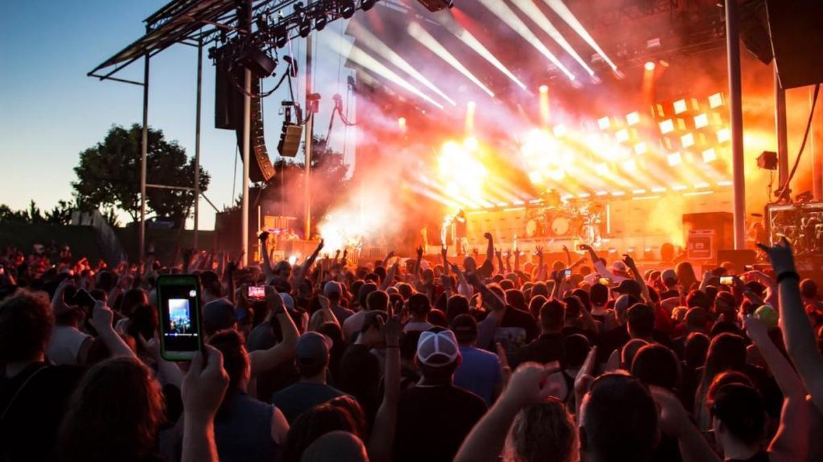 The Ford Idaho Center Amphitheater has become the Treasure Valley’s preferred outdoor destination for heavy metal concerts. Pictured: Korn performing in 2017.