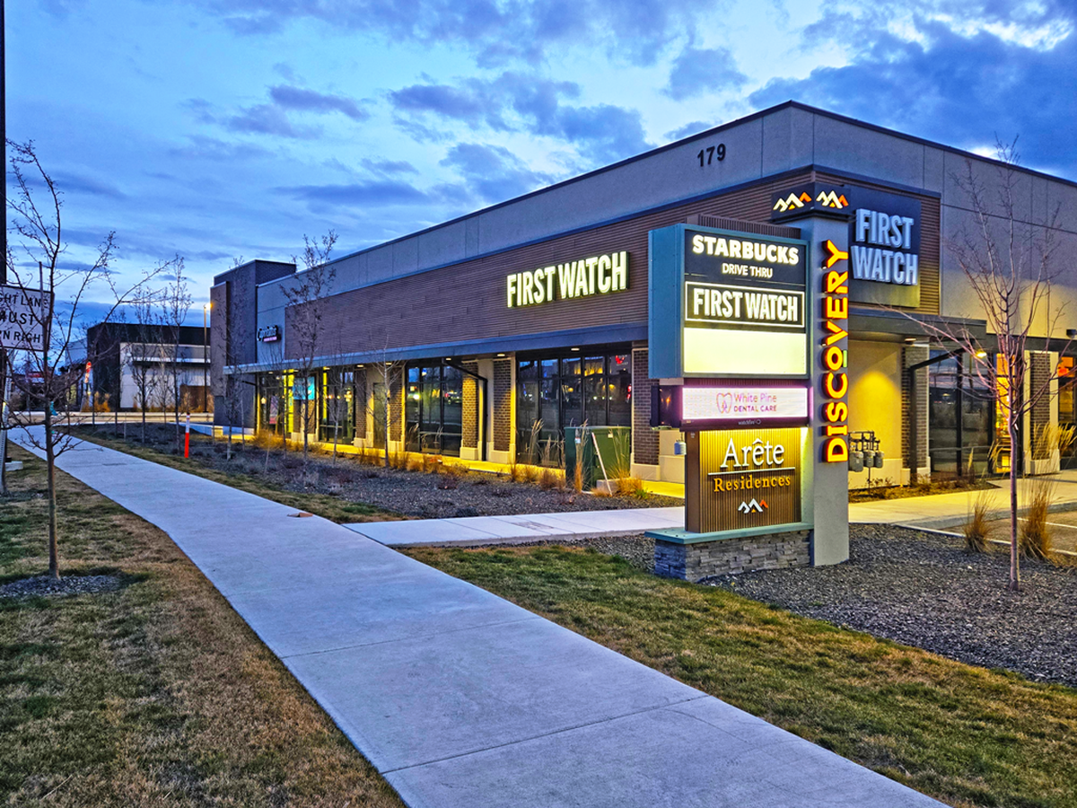 Killer Burger will be near First Watch and Starbucks in the Discovery mixed-use development.