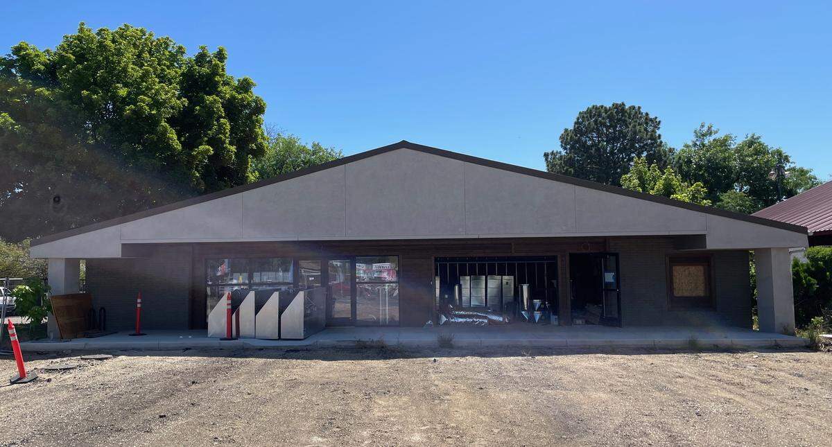 Drivers on Orchard Street will notice a building that’s in the midst of an overhaul.