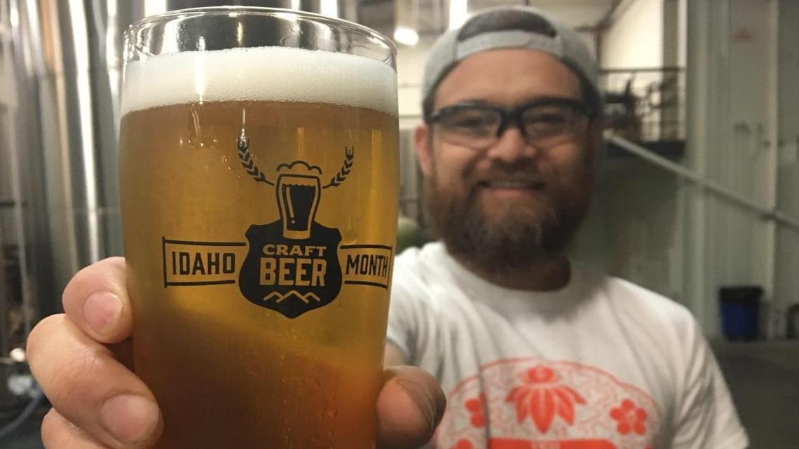 Ryan Atagi, quality control manager at Payette Brewing Co., personally tested all of the free pint glasses that will be distributed for Idaho Craft Beer Month. (Kidding! Maybe ...)
