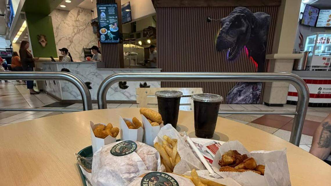 This new dinosaur-themed restaurant just opened in Boise. Petrified onion rings?