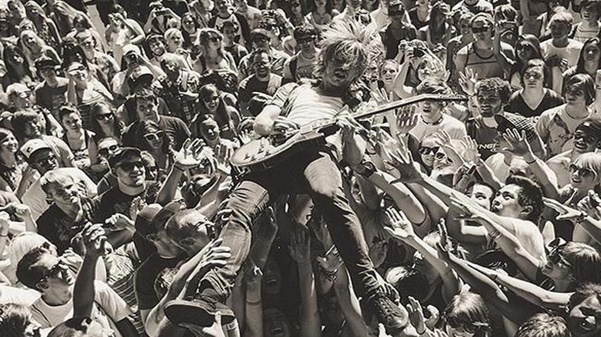 Multi-instrumentalist Bryce Avary, aka The Rocket Summer, rides a wave of love.