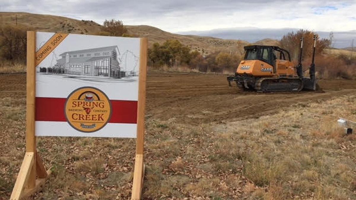 Work has begun at the site of Spring Creek Brewing Co., which is slated to open in 2018.
