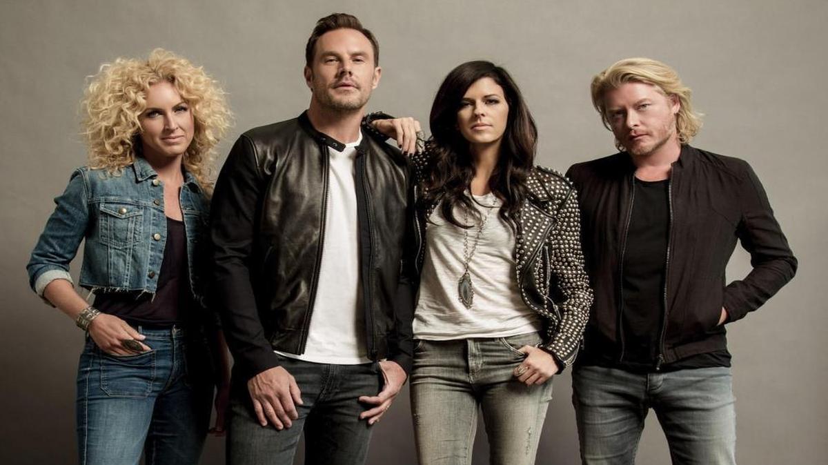 Little Big Town, from left: Kimberly Schapman, Jimi Westbrook, Karen Fairchild and Phillip Sweet.