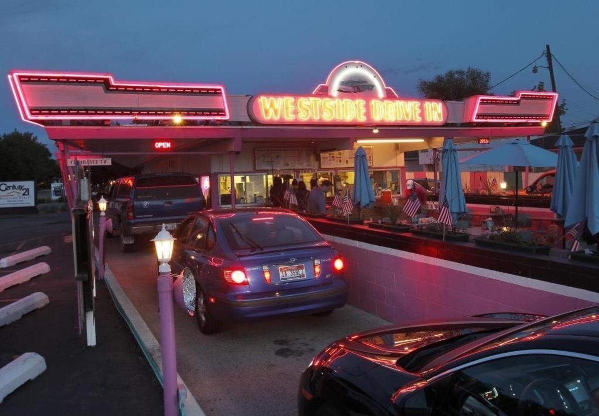 Boise’s ‘50s-style Westside Drive-In is a popular stop on State Street near downtown Boise.