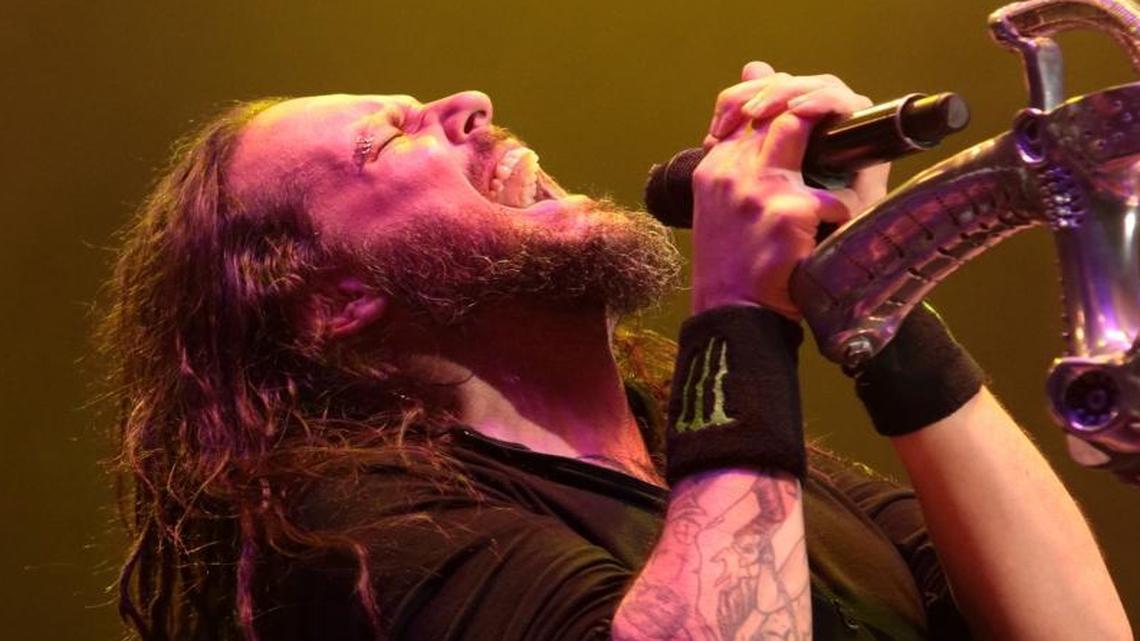 Jonathan Davis of the band Korn.