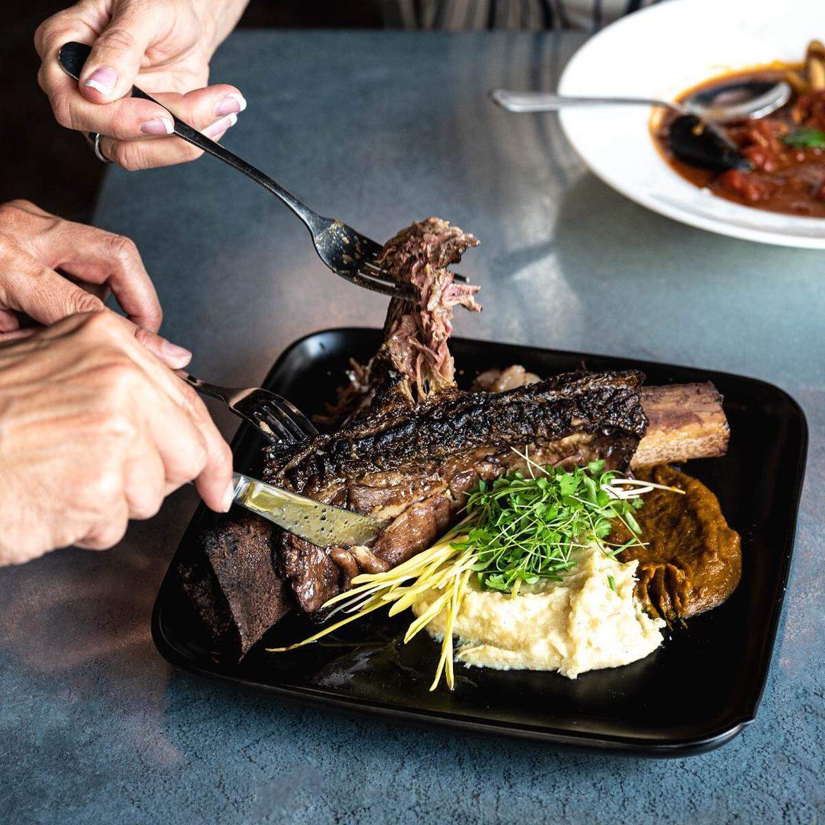 Braised short rib was among the options that appeared on Wild Roots’ menu over the years.