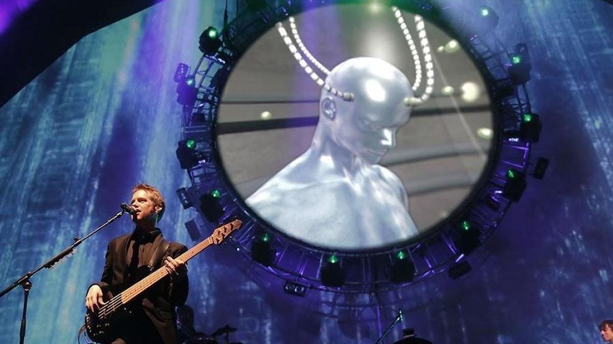 If your seat isn’t this close to the stage, you might think Brit Floyd is the real deal Sunday at the Morrison Center.