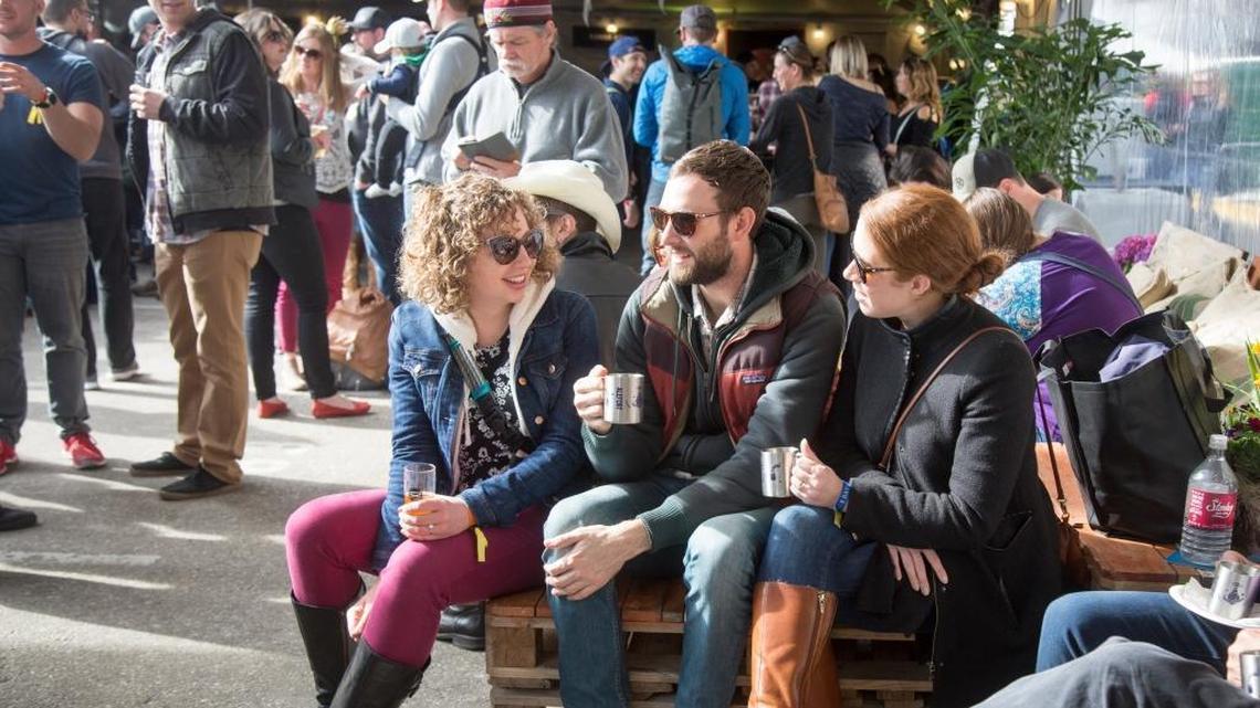 Treefort festivalgoers turned out in record numbers, including at the new, larger Alefort/Foodfort tent.
