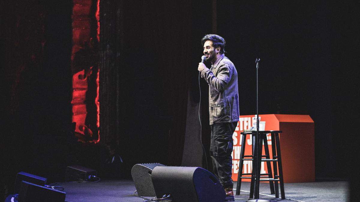 Comedian Vir Das performs at the Ace Hotel in Los Angeles in April. He will be in Boise on Thursday at the Egyptian Theatre.